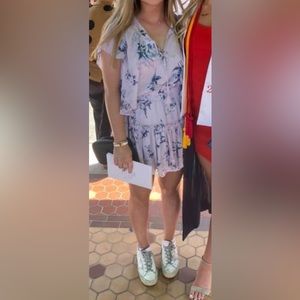 Misa Los Angeles floral mini dress Small.